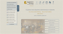 Desktop Screenshot of luminousworks.com